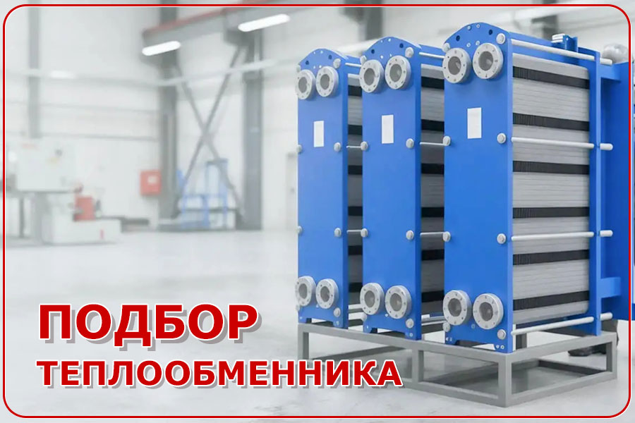 Подбор теплообменника